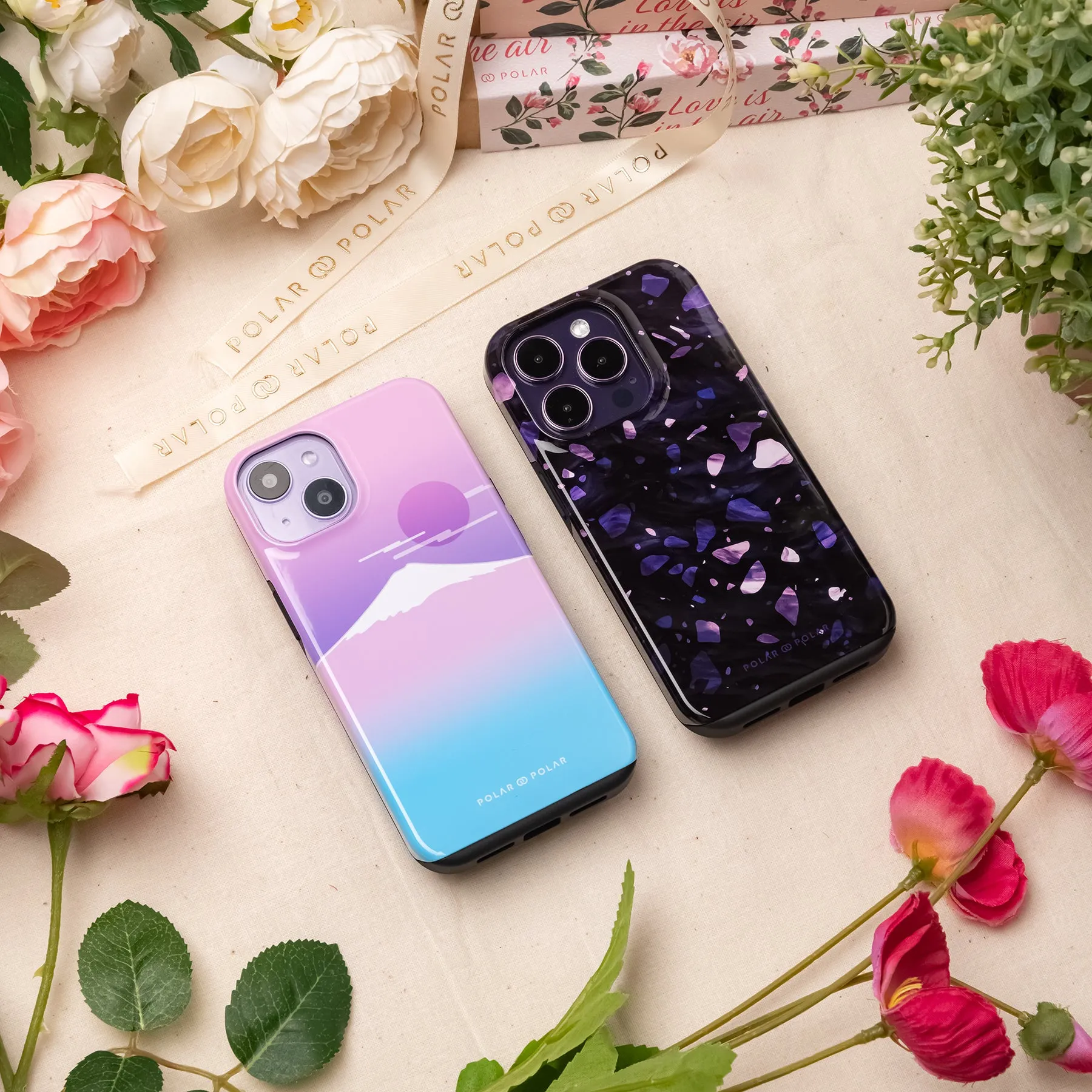 Lilac Terrazzo Gem - iPhone 13 Pro Case