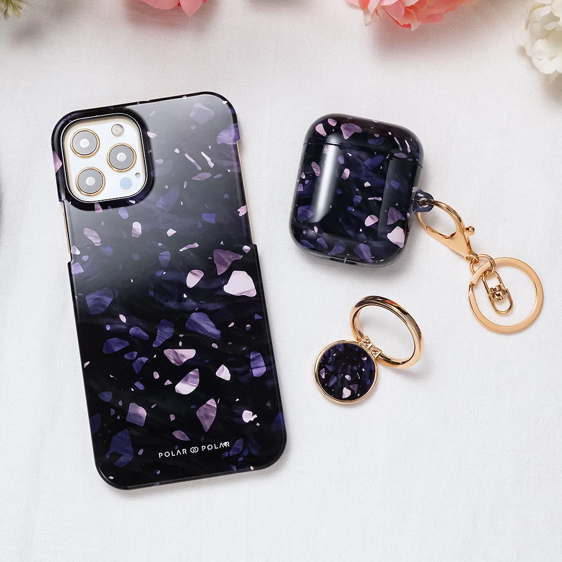 Lilac Terrazzo Gem - iPhone 13 Pro Case