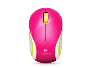 Logitech M187 Mini Mouse Inalámbrico, Peppermint Crush