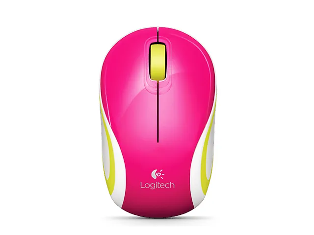 Logitech M187 Mini Mouse Inalámbrico, Peppermint Crush