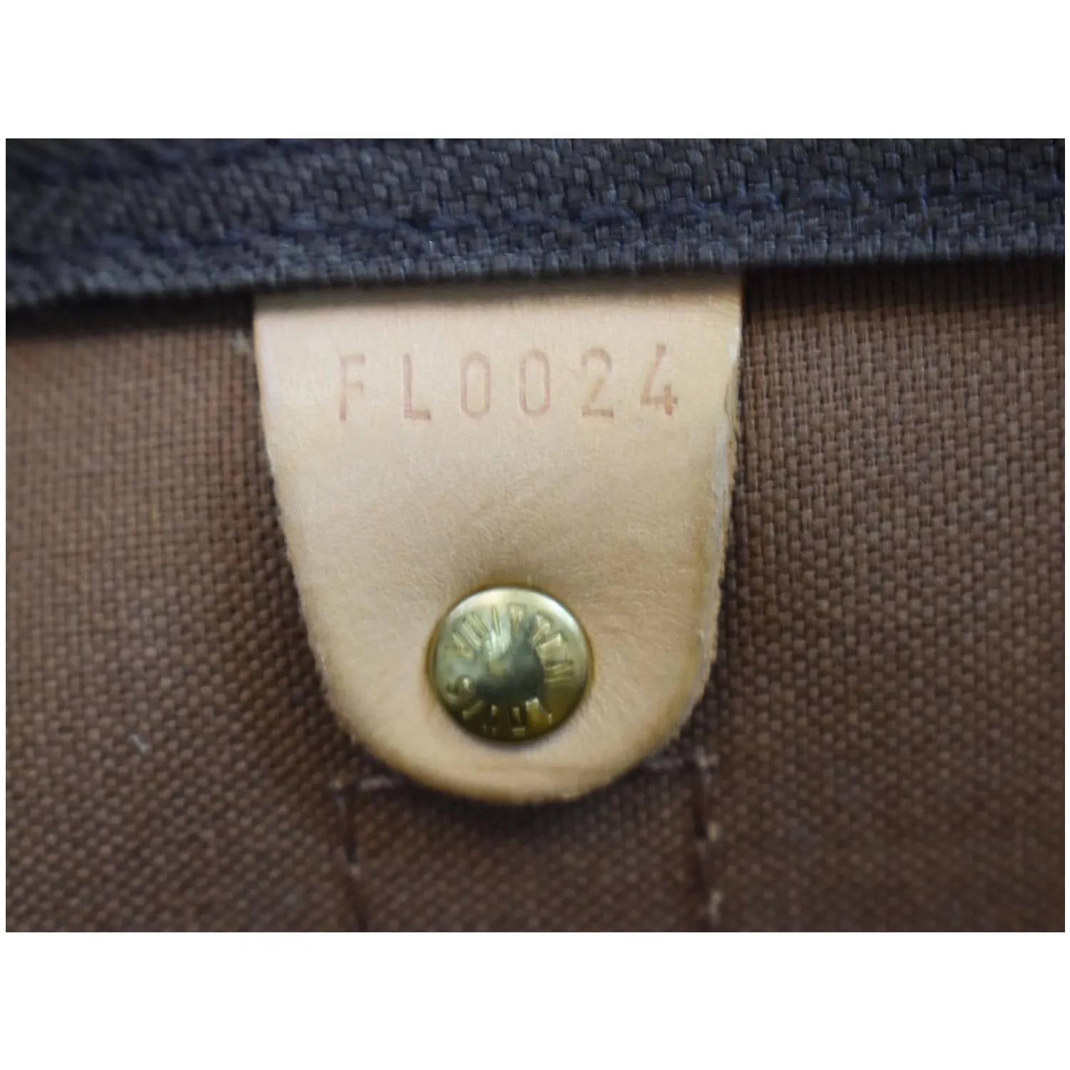 LOUIS VUITTON Keepall 50 Monogram Canvas Travel Bag Brown
