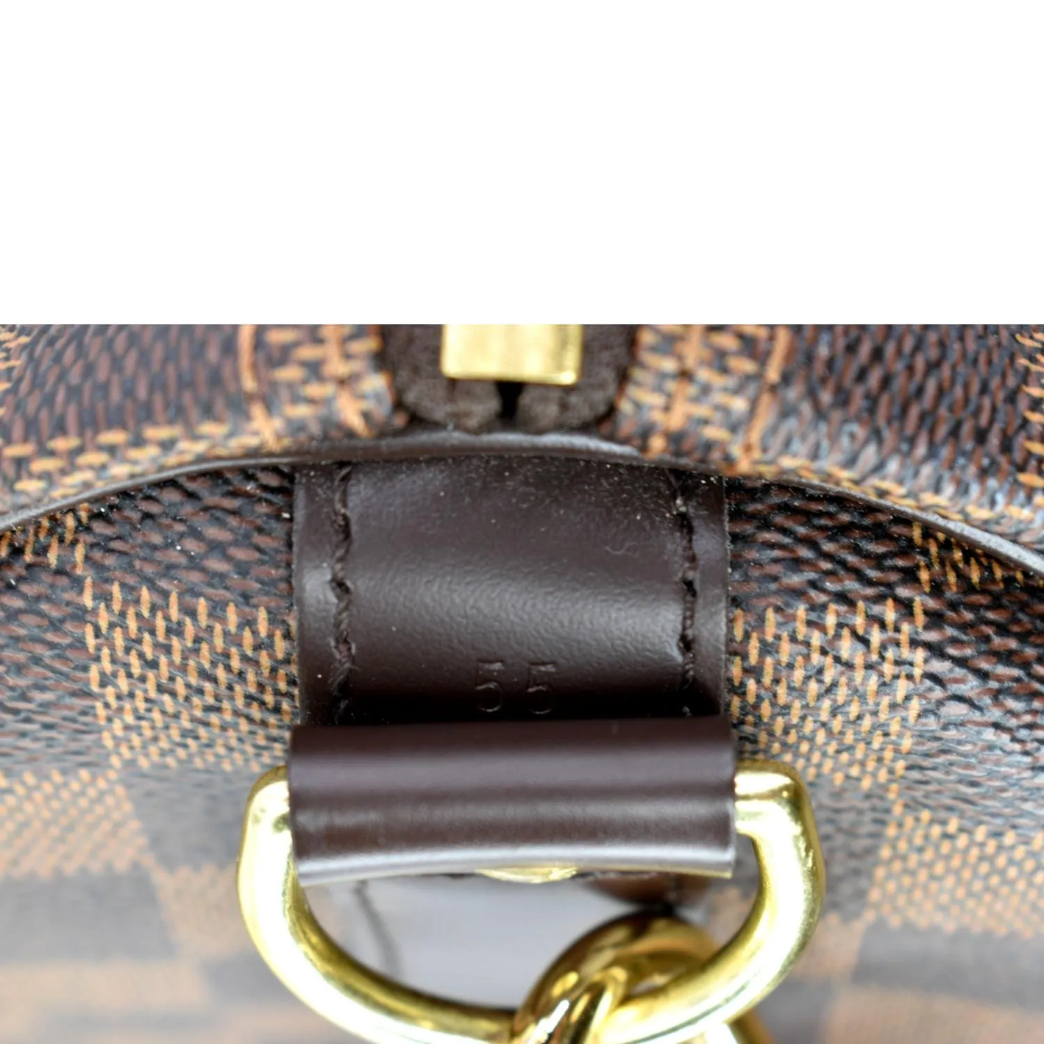 LOUIS VUITTON Keepall Bandouliere 55 Damier Ebene Travel Bag Brown - Hot Deals