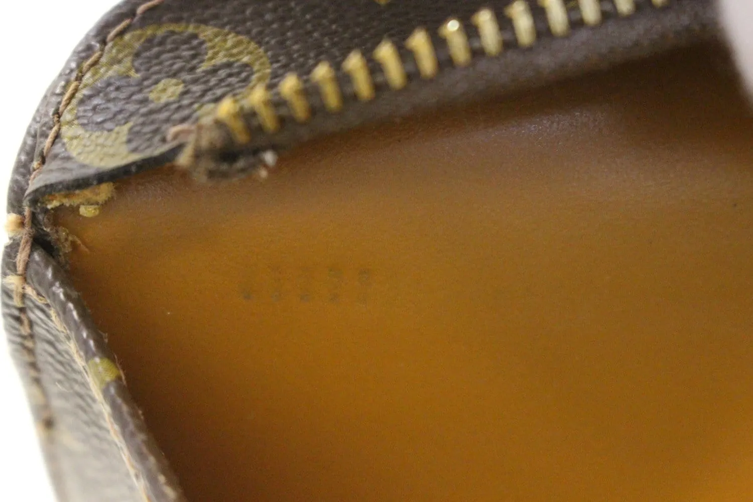 LOUIS VUITTON Monogram Canvas Brown Document Briefcase Bag Vintage - Sale