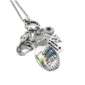 Louisiana Necklace, Gift for Travel Lover