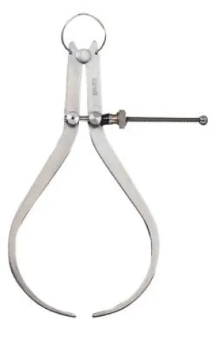 L.S. Starrett 79 Series Outside Calipers, 12 in, Firm Joint, 50372