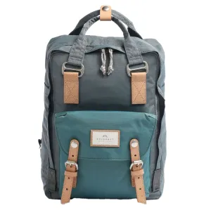 Macaroon Jungle Series Backpack Charcoal Teal