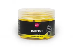 Mainline Baits ISO Fish Fluoro Dumbell Wafters 12 x 15mm Yellow