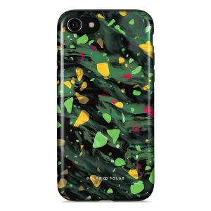 Malachite Terrazzo Gem - iPhone SE3 / SE2 / 8 / 7 Case