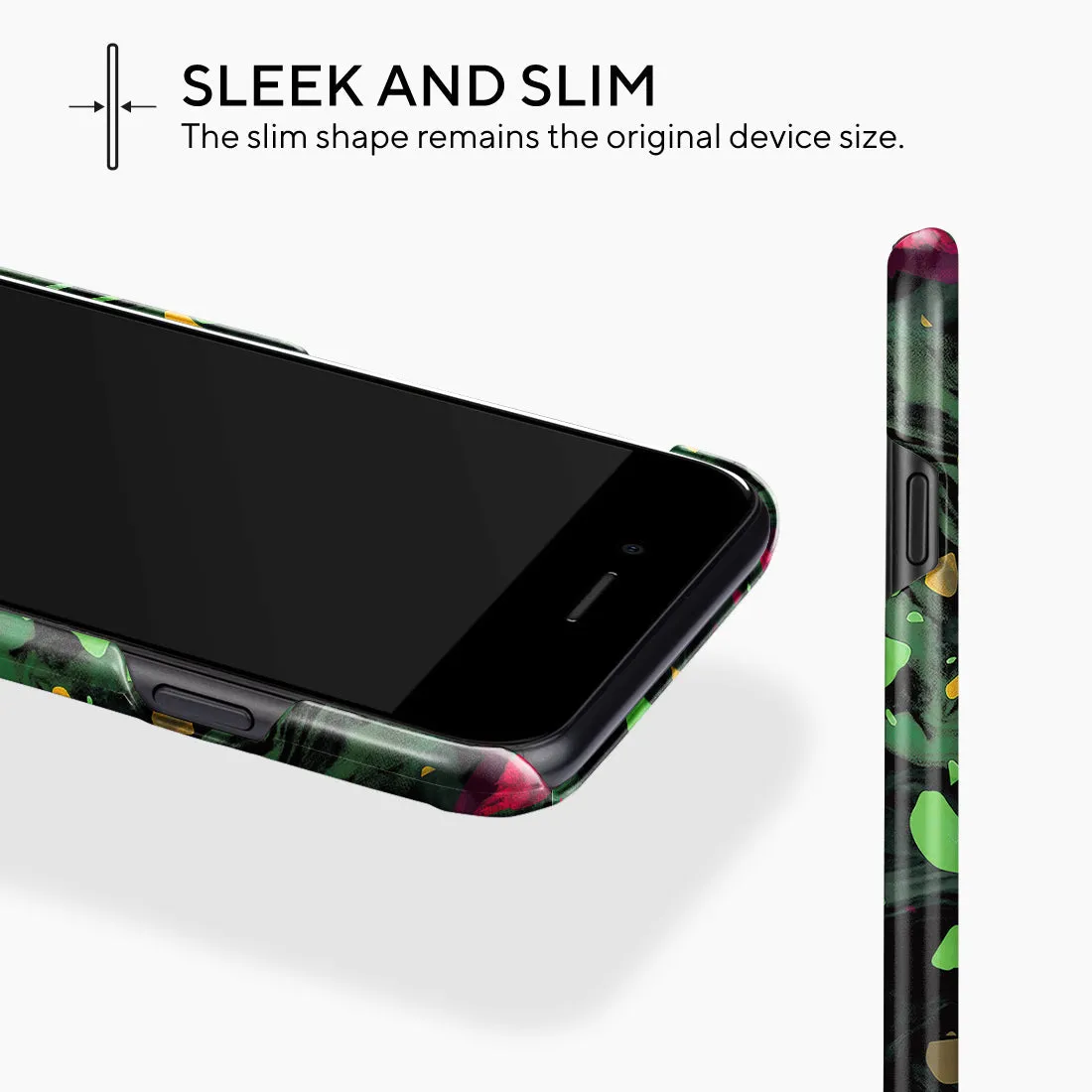 Malachite Terrazzo Gem - iPhone SE3 / SE2 / 8 / 7 Case