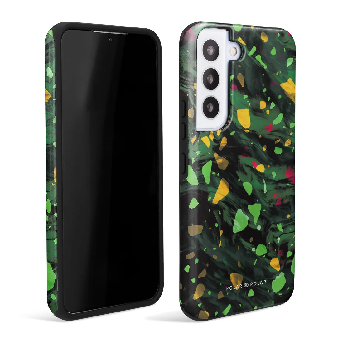Malachite Terrazzo Gem - Samsung Galaxy S22 5G Case