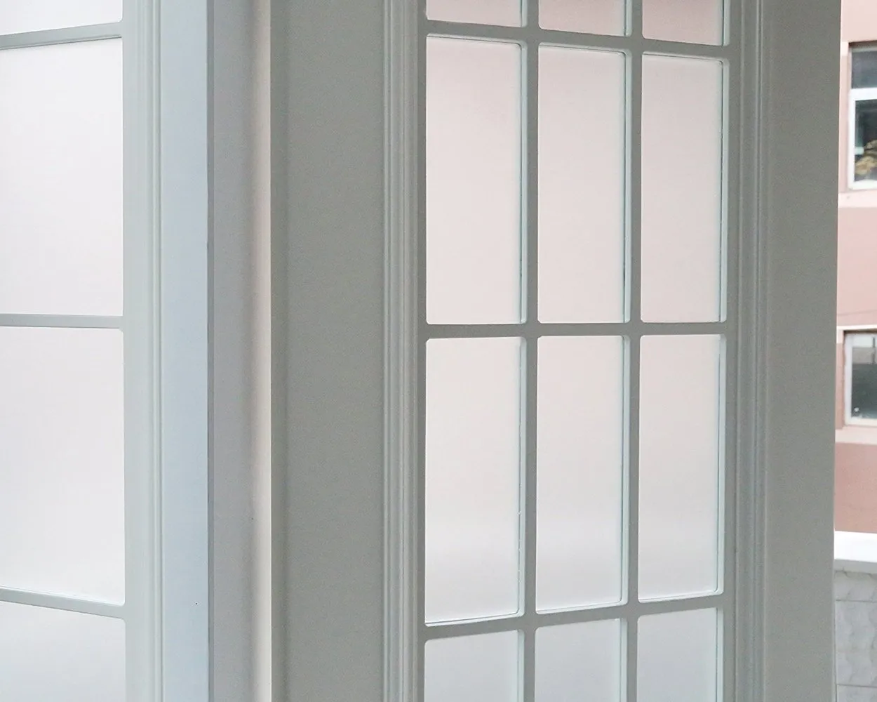 Matt Self-adhesive Privacy Door Window Film Sticker