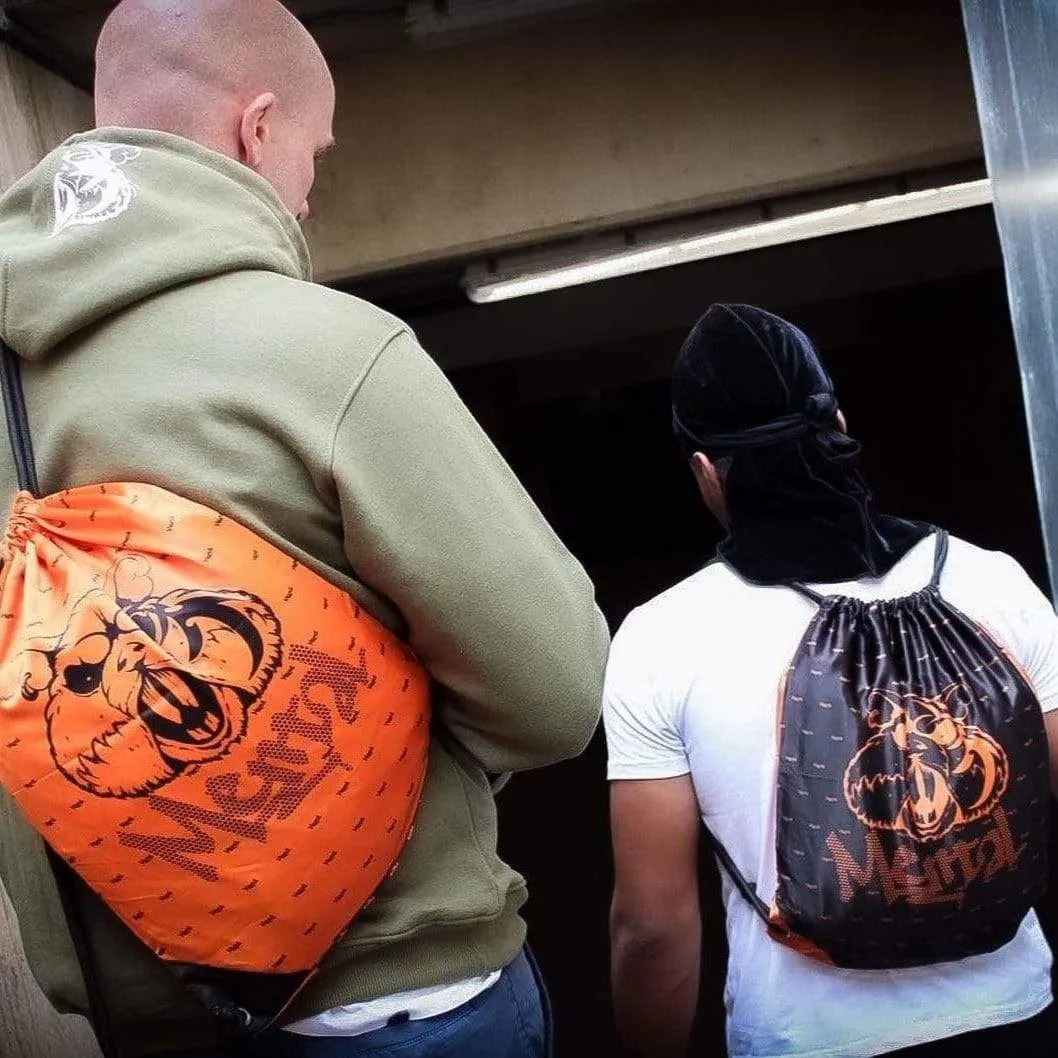 Mental Culture Drawstring Bag - Orange