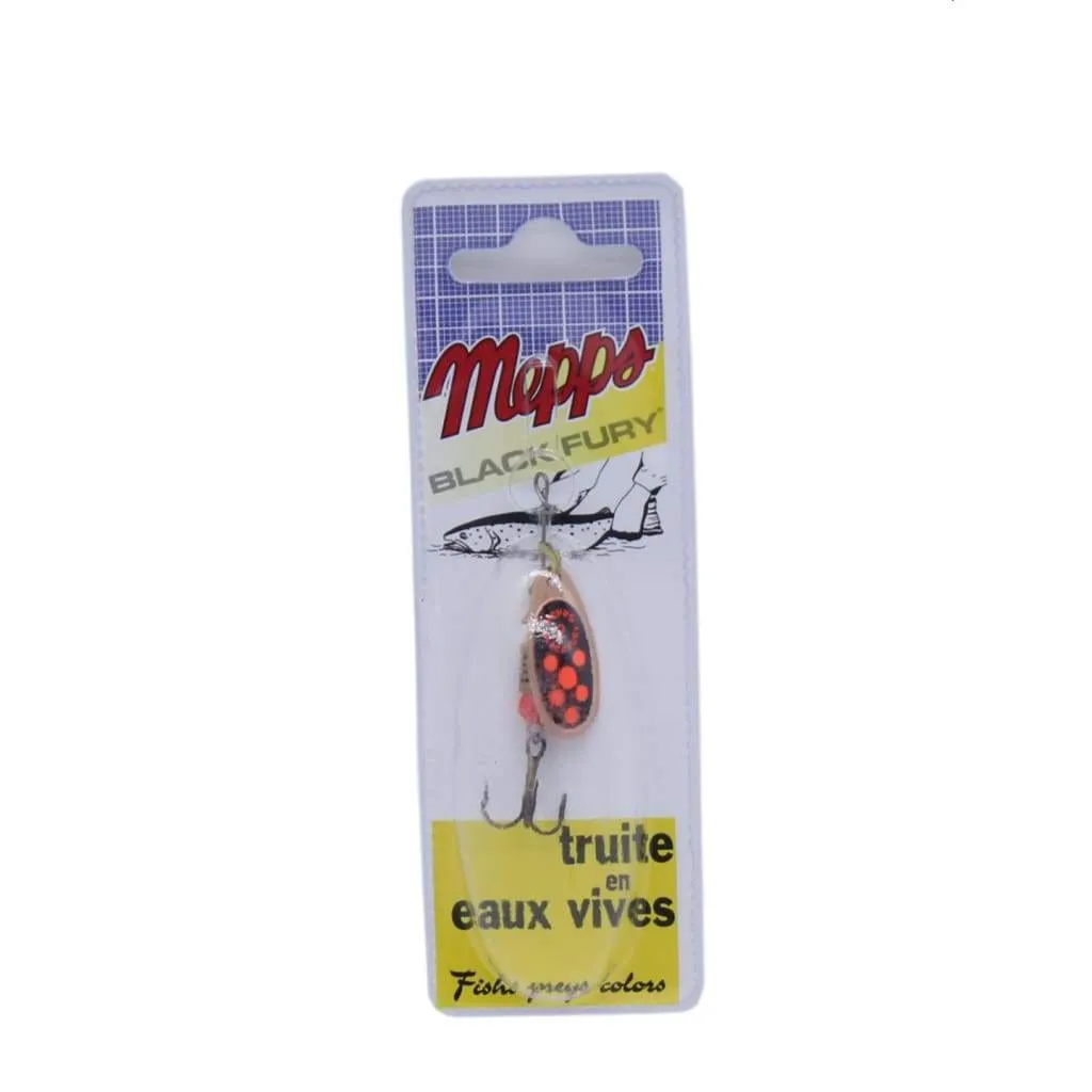 Mepps Black Fury Copper Spinner #2