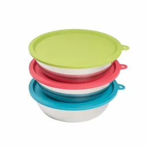 Messy Mutts - 6pc Bowl/Cover Box Set