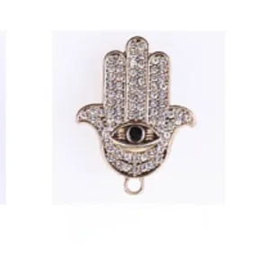 METAL SHOE CHARMS - BLINGY EVIL EYE
