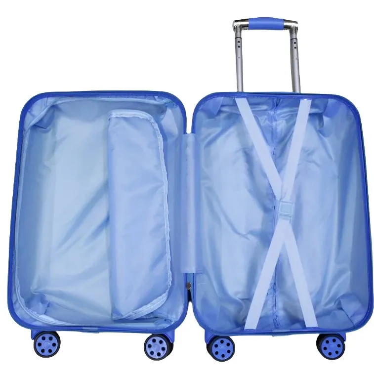 Mickey Mouse 4 Wheels Children Kids Luggage Travel Bag