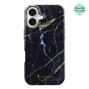 Midnight Marble - iPhone 16 Case