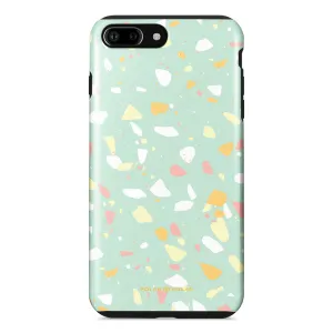 Mist Green Terrazzo Custom - iPhone 8 Plus/7 Plus Case