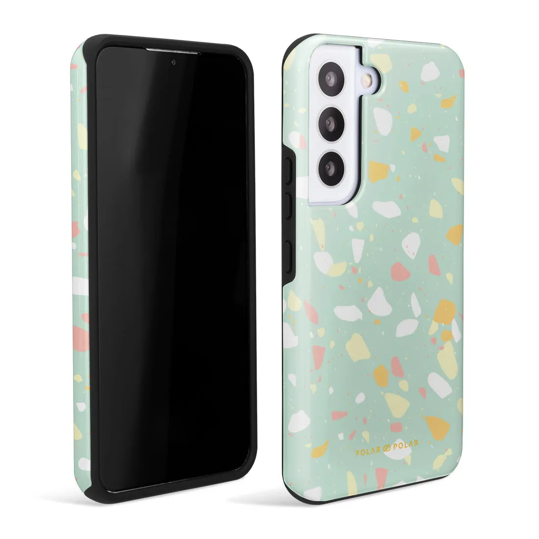 Mist Green Terrazzo Custom - Samsung Galaxy S22 5G Case