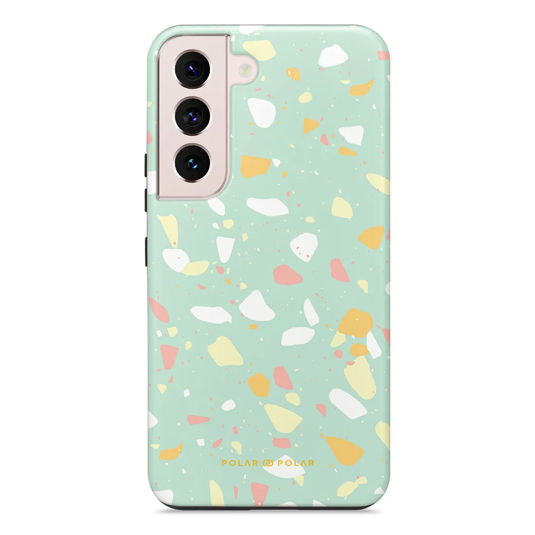 Mist Green Terrazzo Custom - Samsung Galaxy S22 5G Case