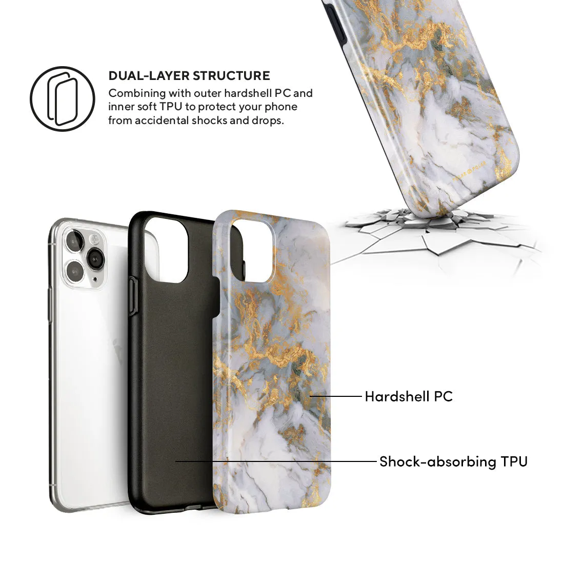 Mist Marble Custom - iPhone 12 Pro Max Case