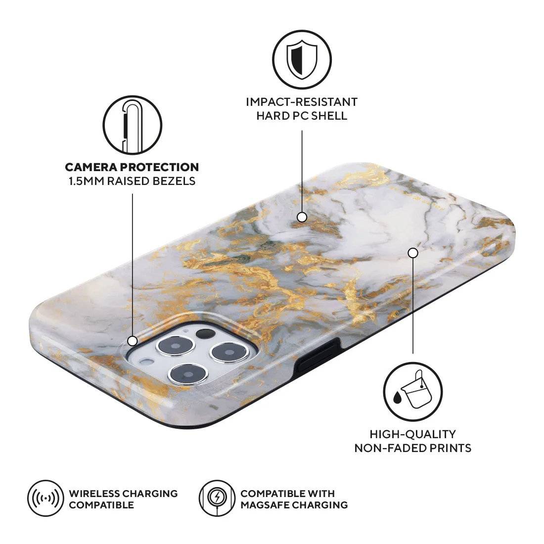Mist Marble Custom - iPhone 12 Pro Max Case