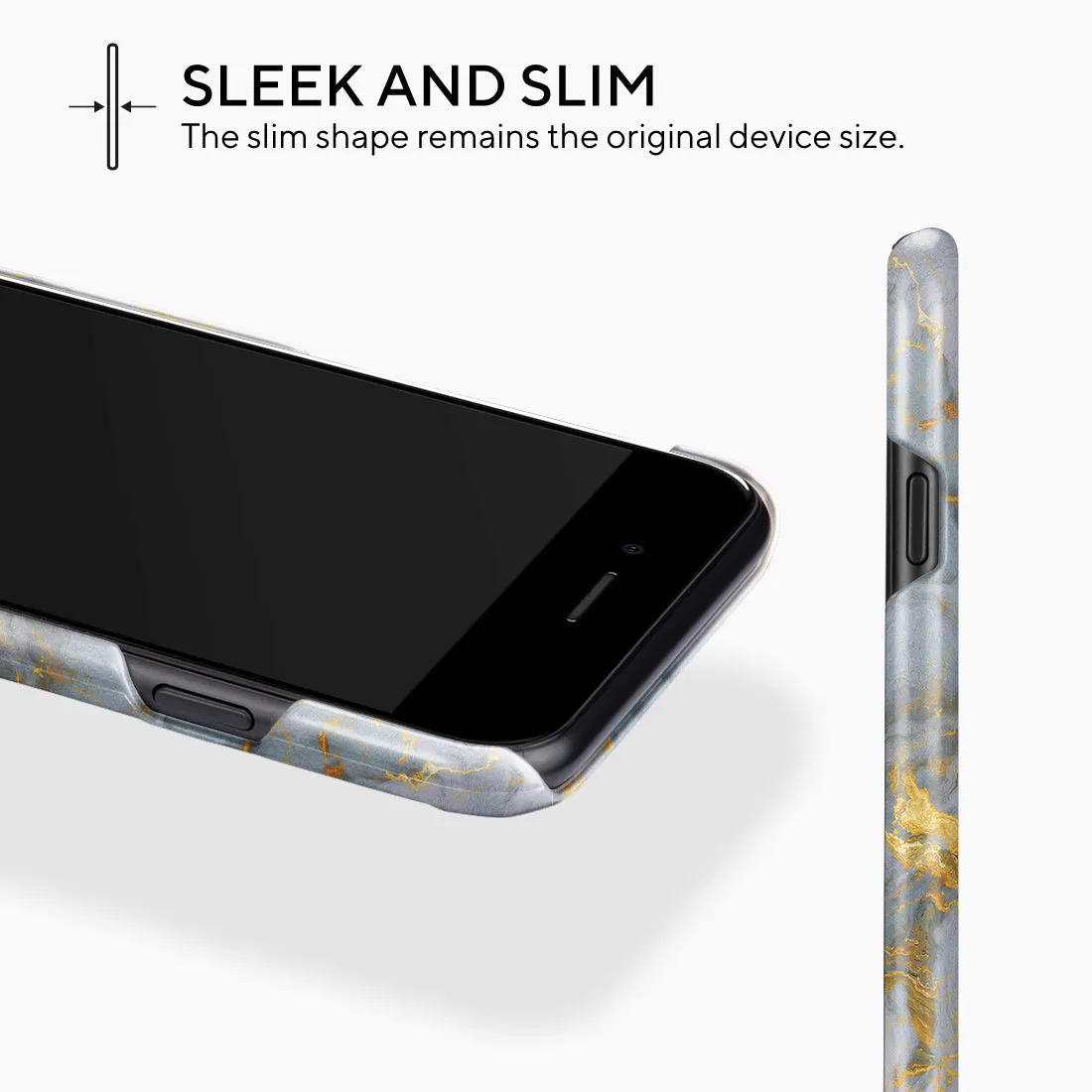 Mist Marble Custom - iPhone SE3 / SE2 / 8 / 7 Case