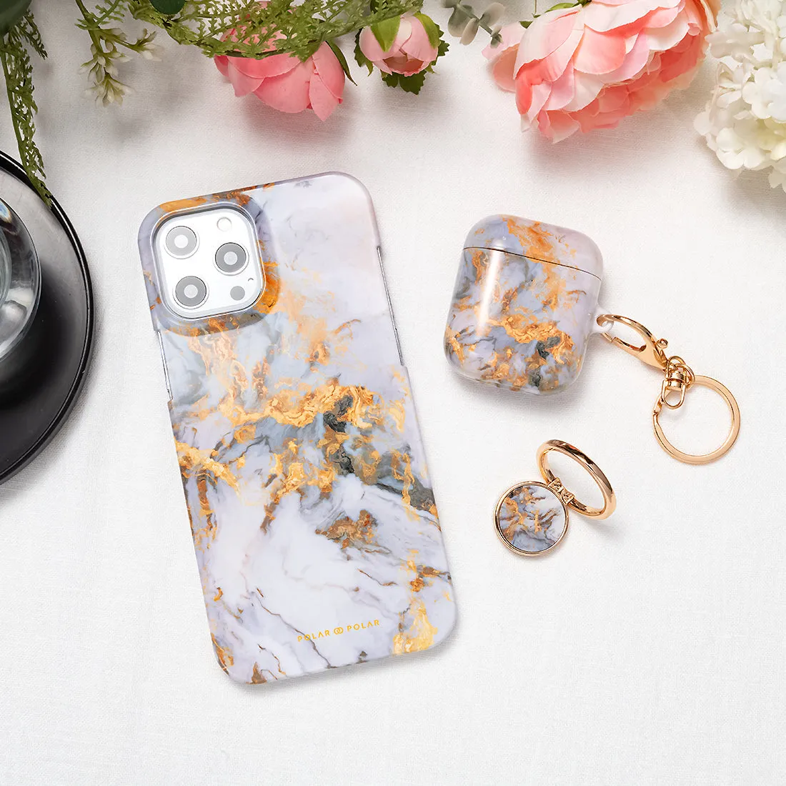 Mist Marble - iPhone 13 Pro Case
