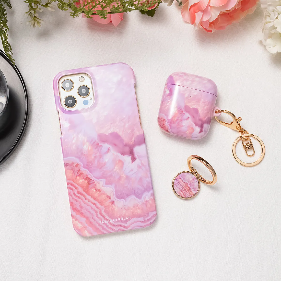 Misty Rose Coral Custom - iPhone 13 Case