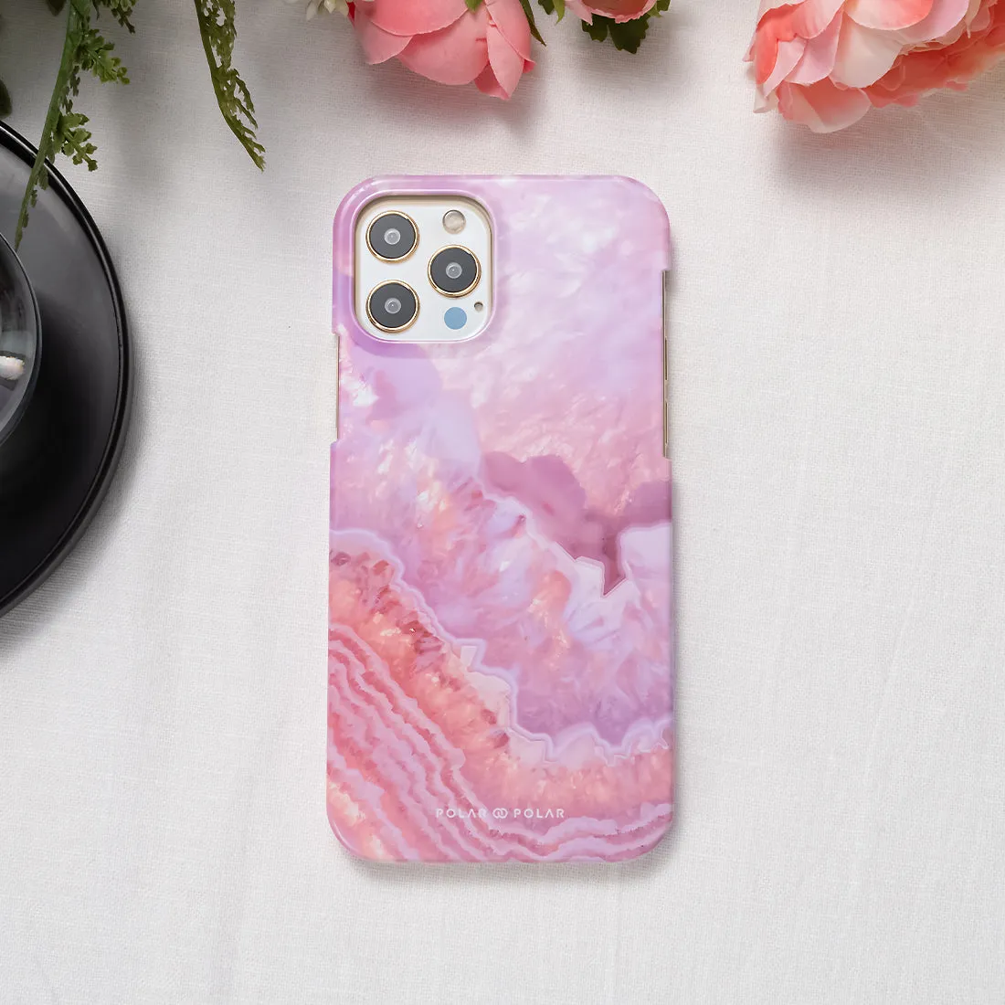 Misty Rose Coral Custom - iPhone 13 Case