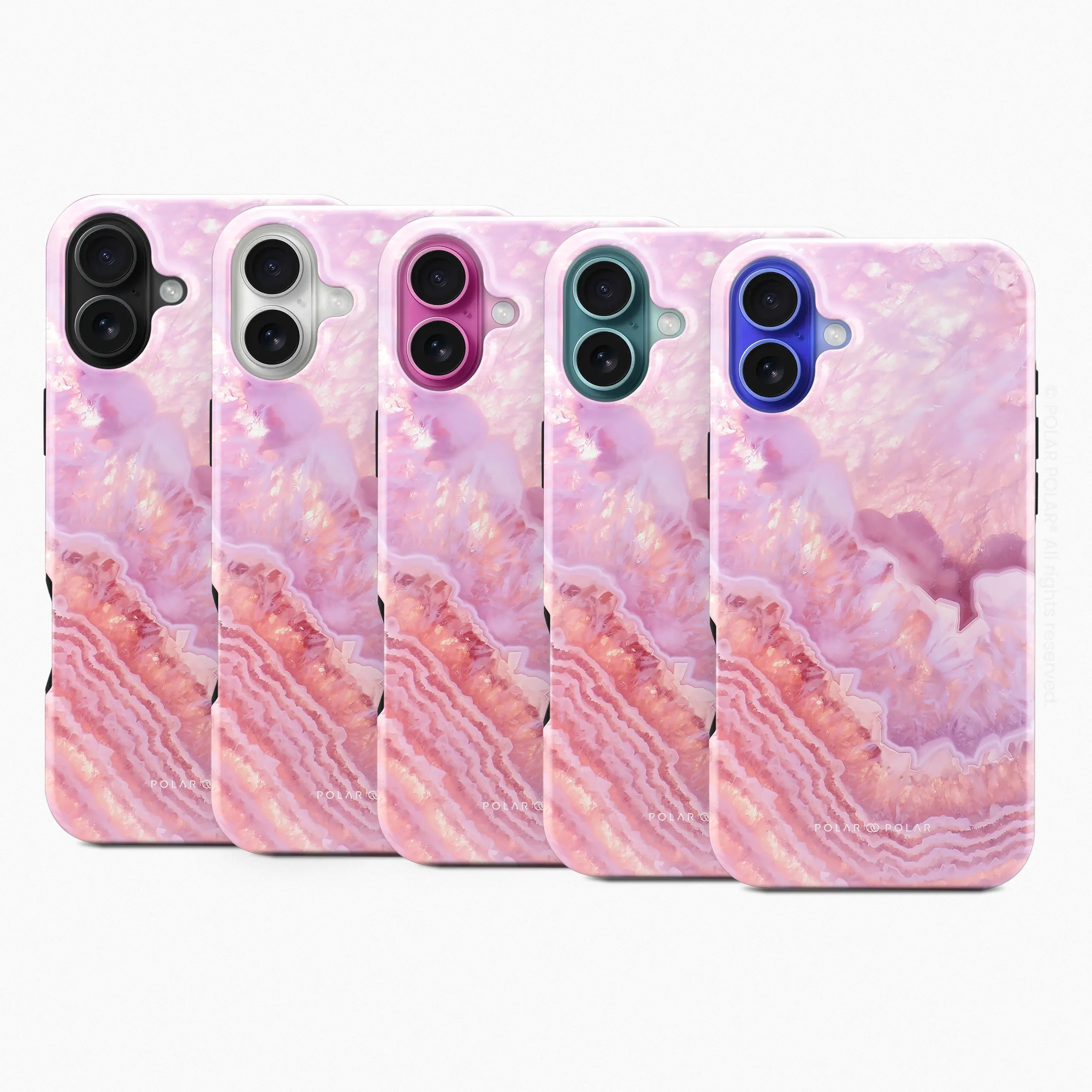 Misty Rose Coral - iPhone 16 Plus Case