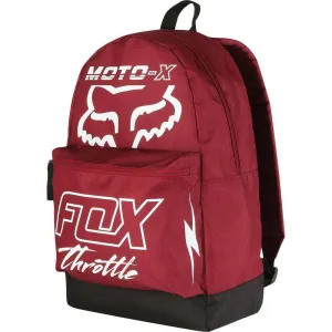 Mochila Lifestyle Thrtle Maniac Kick Stand Rojo Oscuro Fox Racing