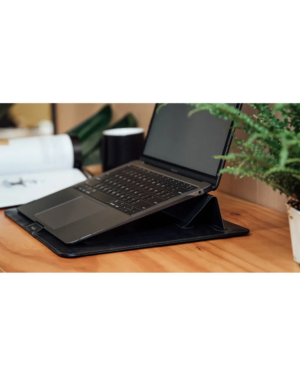 Moshi Muse 13" 3-in-1 Slim Laptop Sleeve and Stand