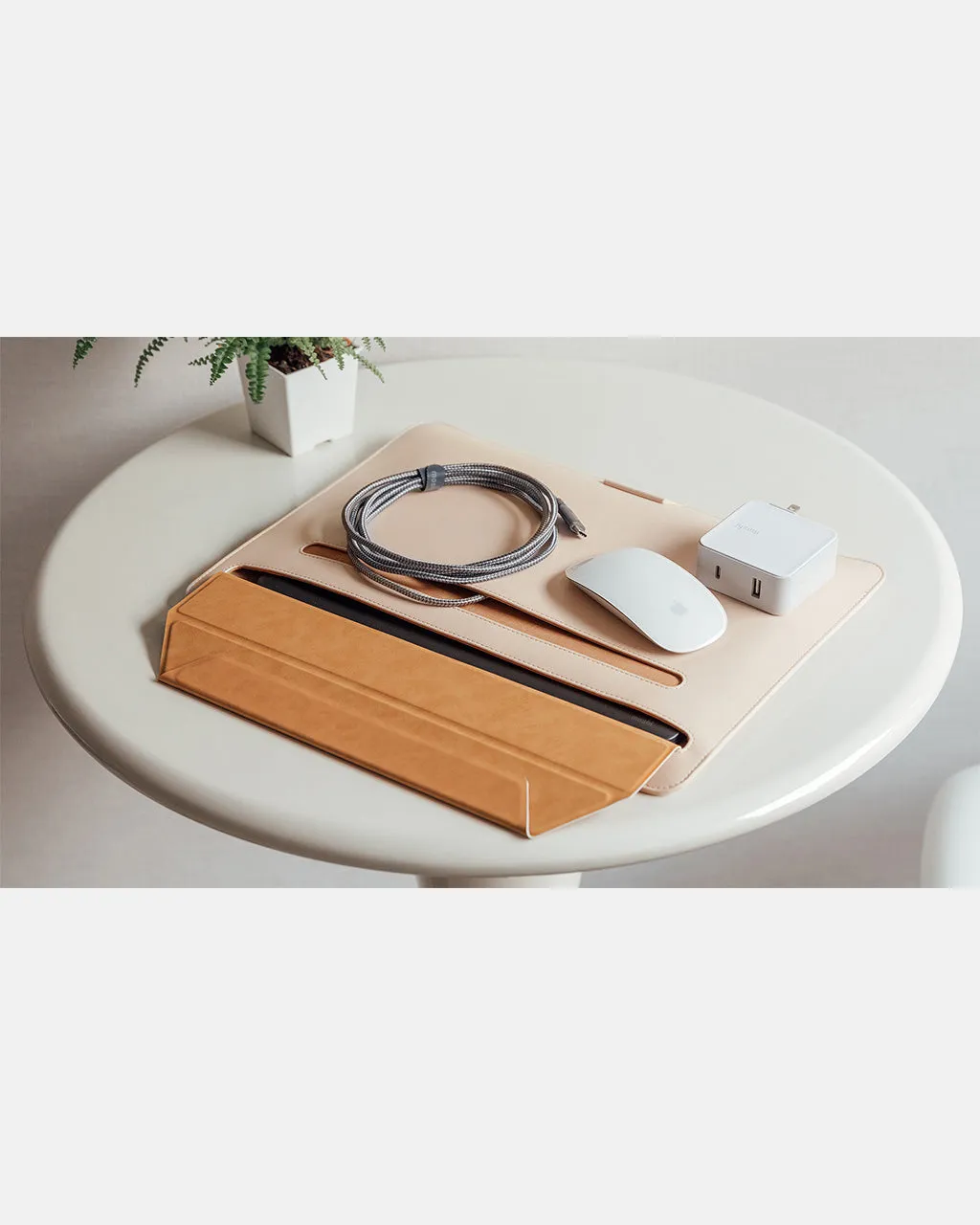 Moshi Muse 13" 3-in-1 Slim Laptop Sleeve and Stand