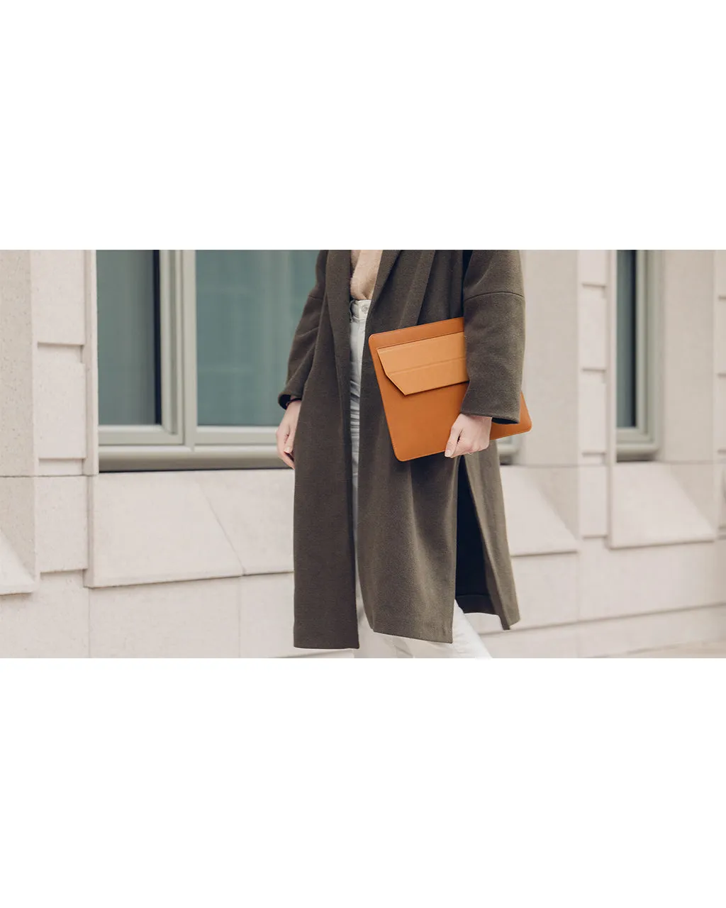 Moshi Muse 13" 3-in-1 Slim Laptop Sleeve and Stand