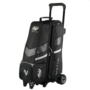 Motiv Vault Inline 4 Ball Roller Bowling Bag - Black/Grey (Coming SOON)