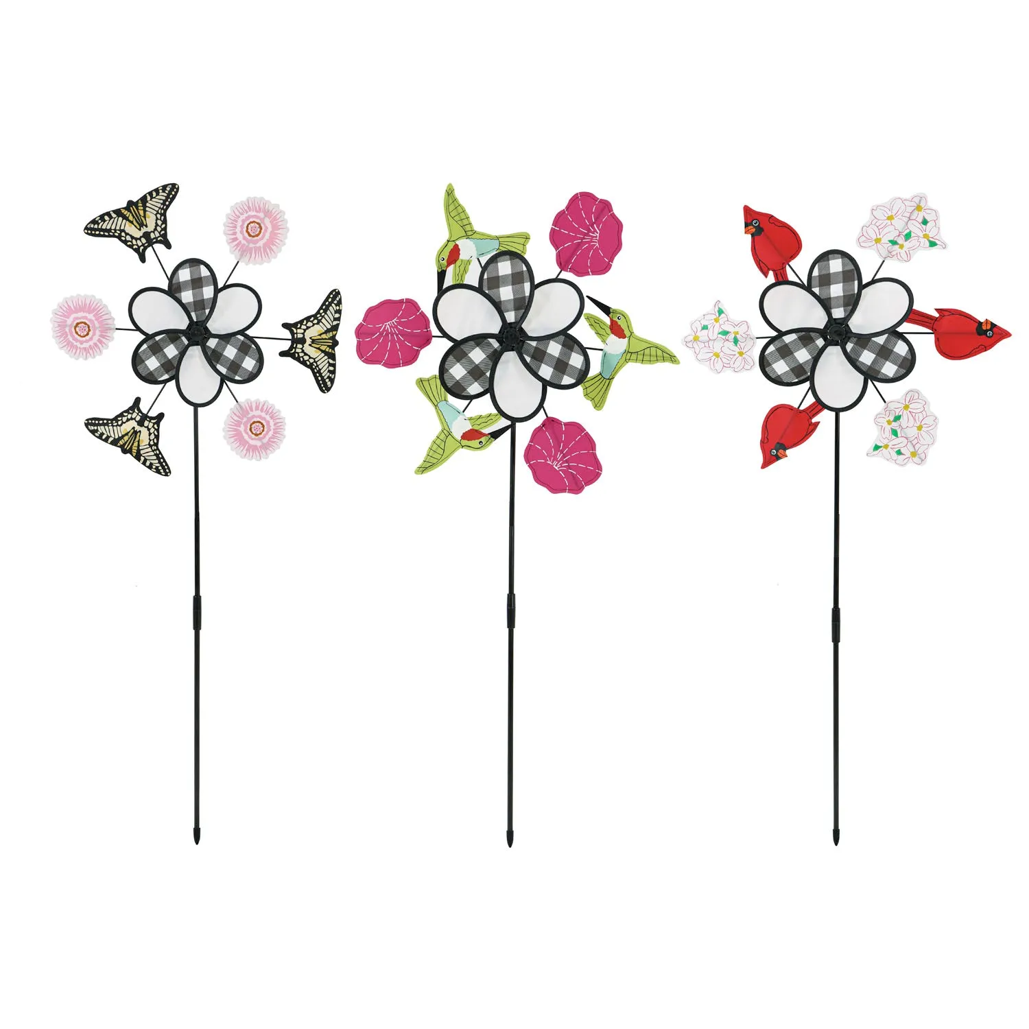 Multi Icon Pinwheel Spinner, 3 Assorted,45399
