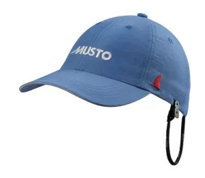 MUSTO ESSENTIAL FAST DRY CREW CAP - MARINE BLUE