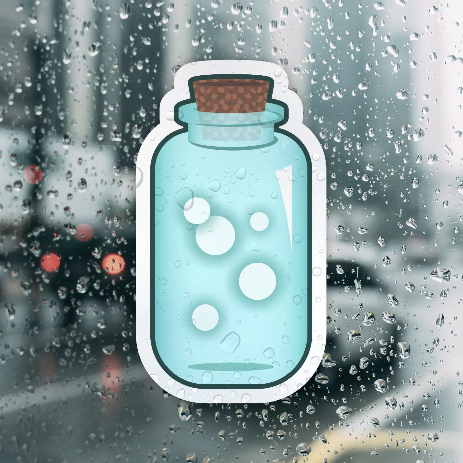 Mythical Jar of Fairies Sticker