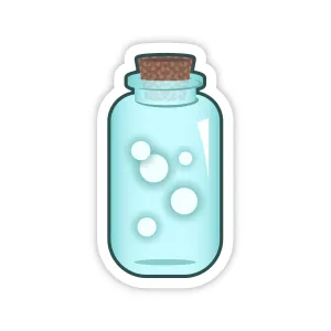 Mythical Jar of Fairies Sticker