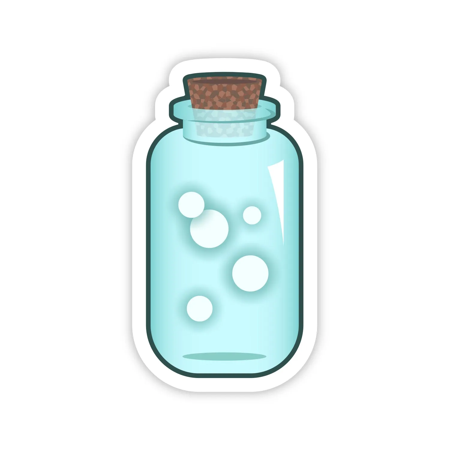 Mythical Jar of Fairies Sticker