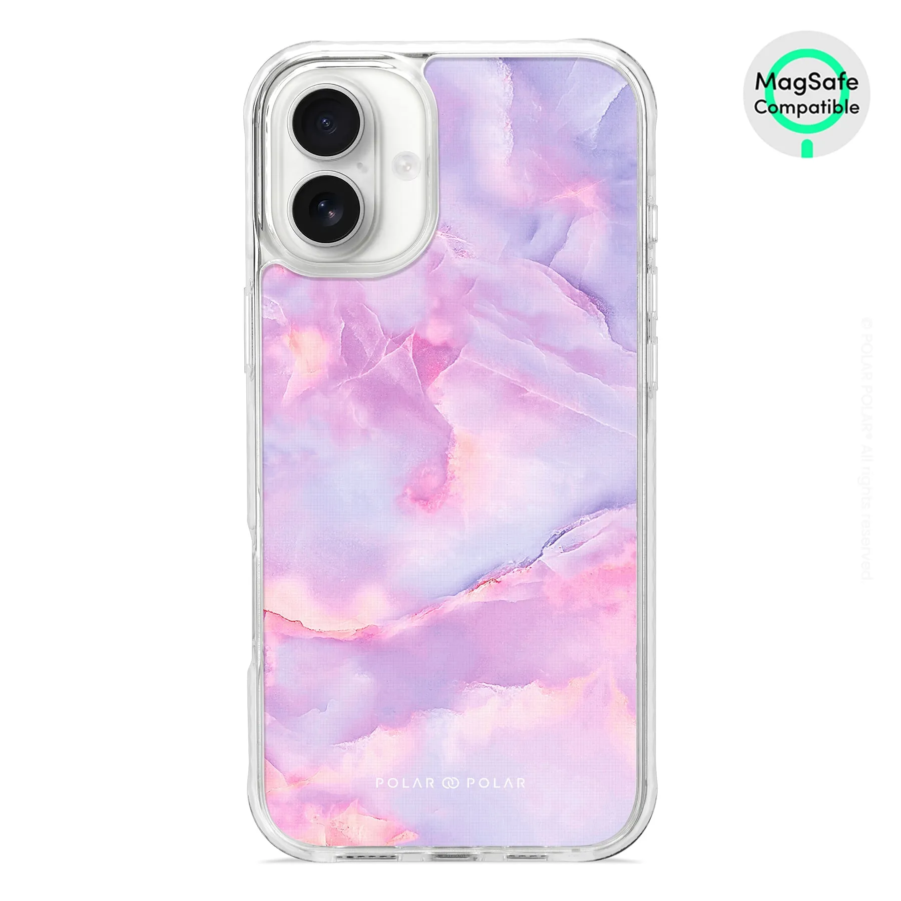 Mythical Sky - iPhone 16 Plus Clear Bumper MagSafe Case