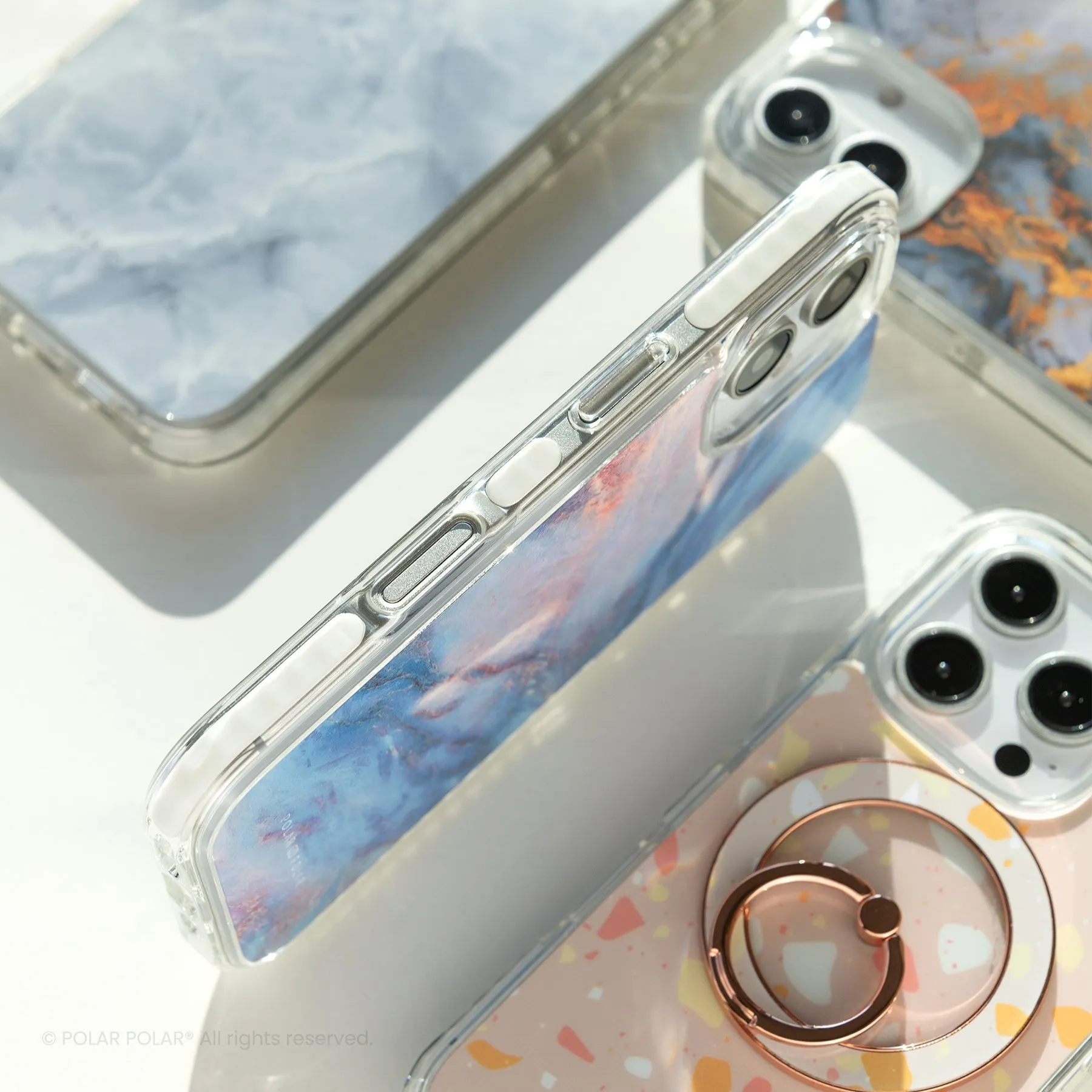 Mythical Sky - iPhone 16 Plus Clear Bumper MagSafe Case