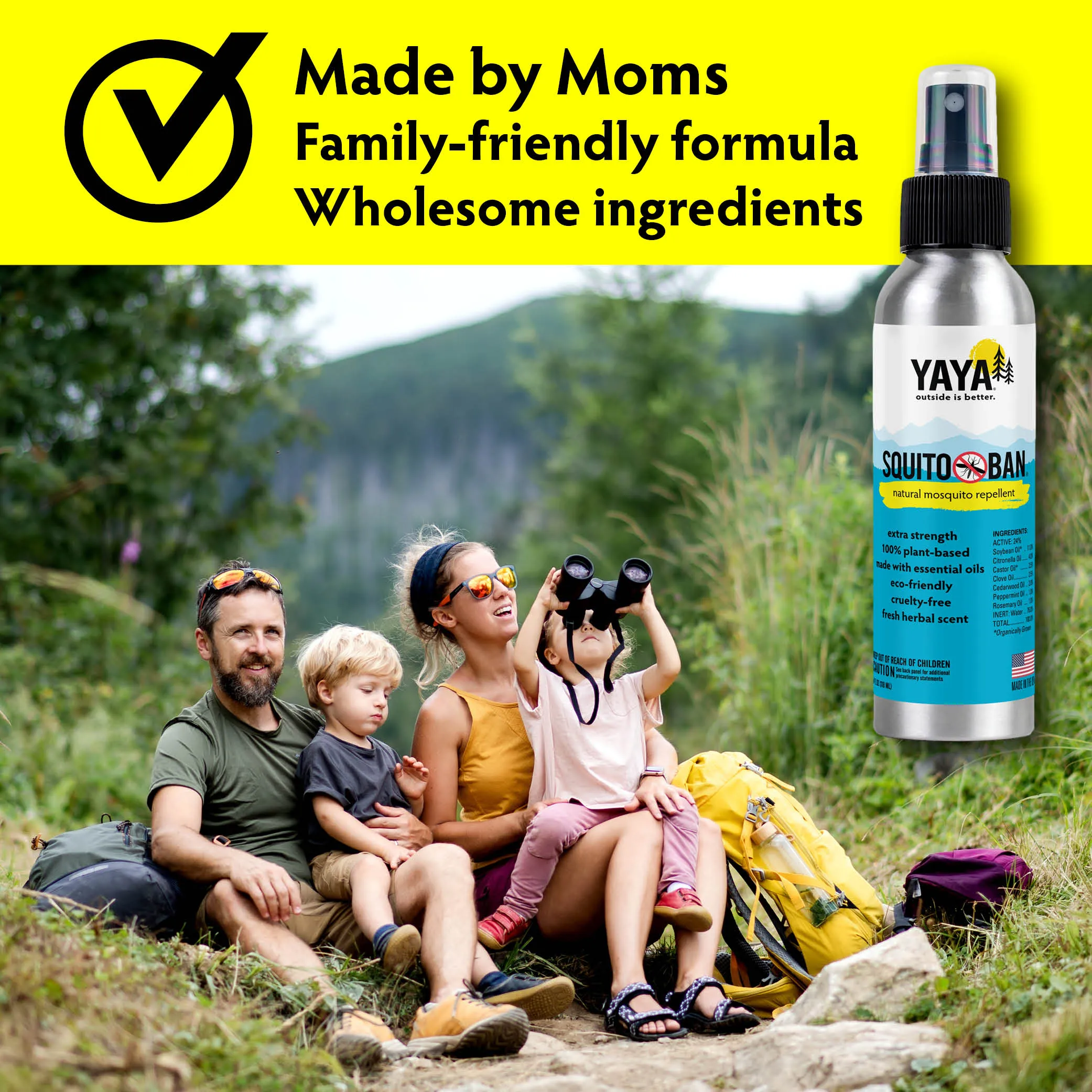 Natural Bug Repellent Sampler (4 oz)