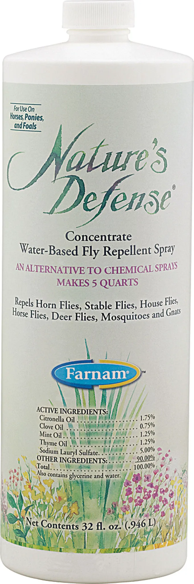 Nature’s Defense Water Based Concentrate Fly Repellent
