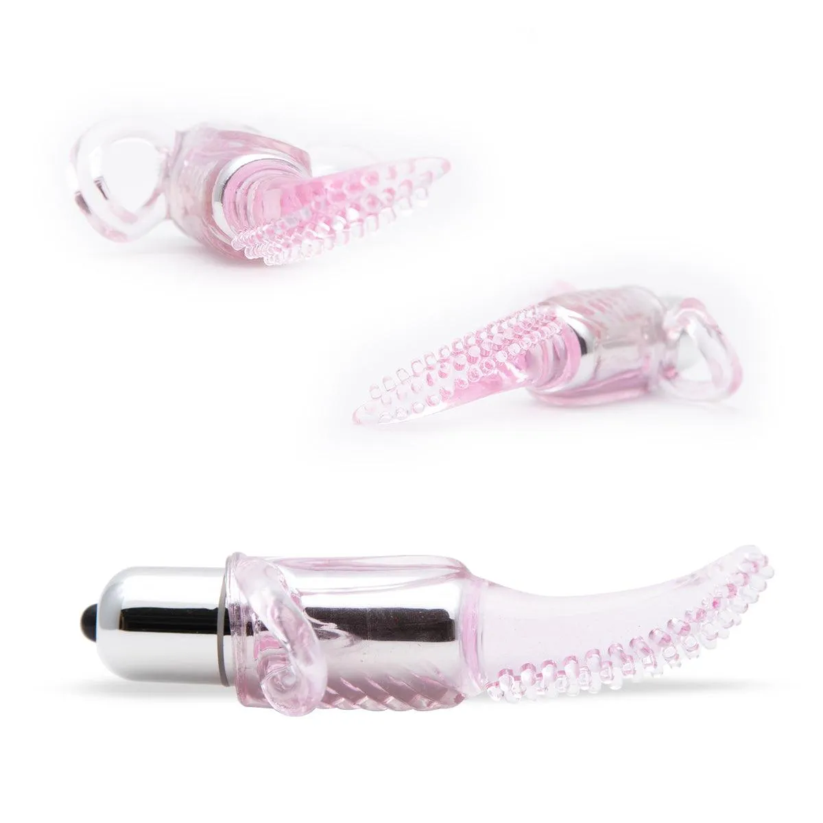 Neojoy Hot Spot Tickler - Masturbation Clitoral Vibrator - Jelly Tongue Bullet Vibrator for Women - Adult Sex Toy