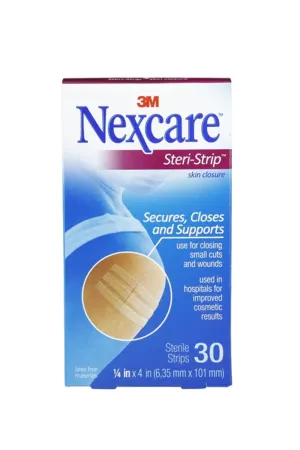 NEXCARE Steri-Strip Skin Closure 6x100mm 30s