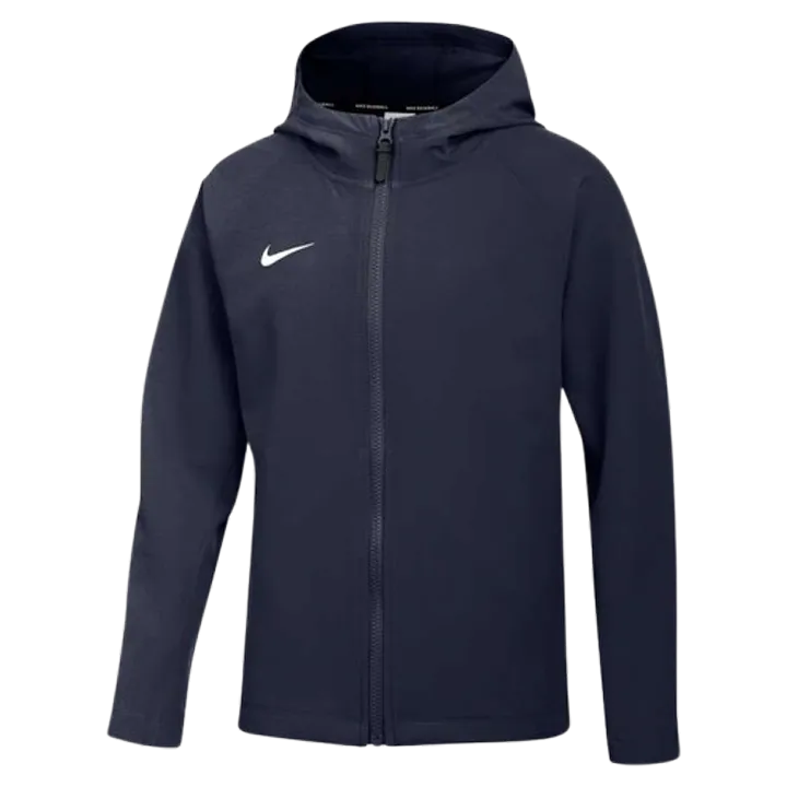 Nike Kids Stock Therma-fit Ls Pre-game Full Zip Hoodie (Standard Fit)