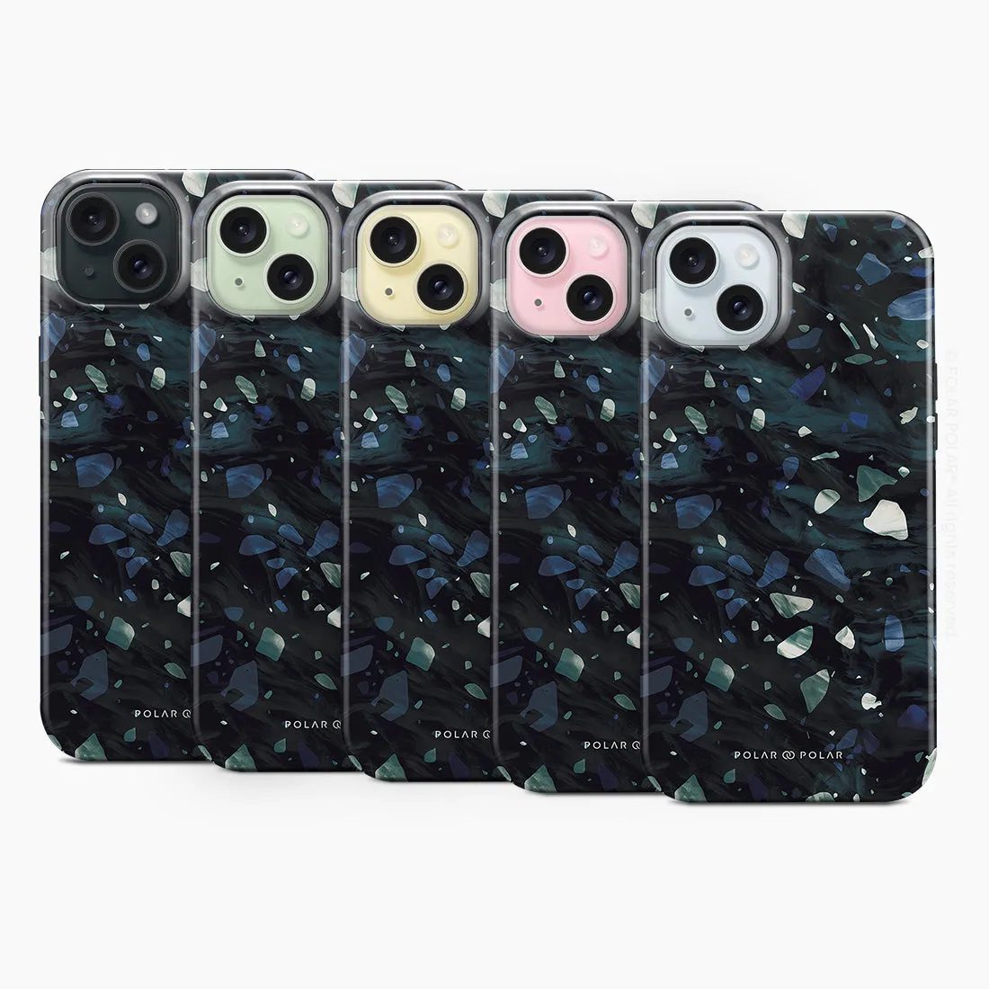 Nordic Terrazzo Gem Custom - iPhone 15 Plus Case