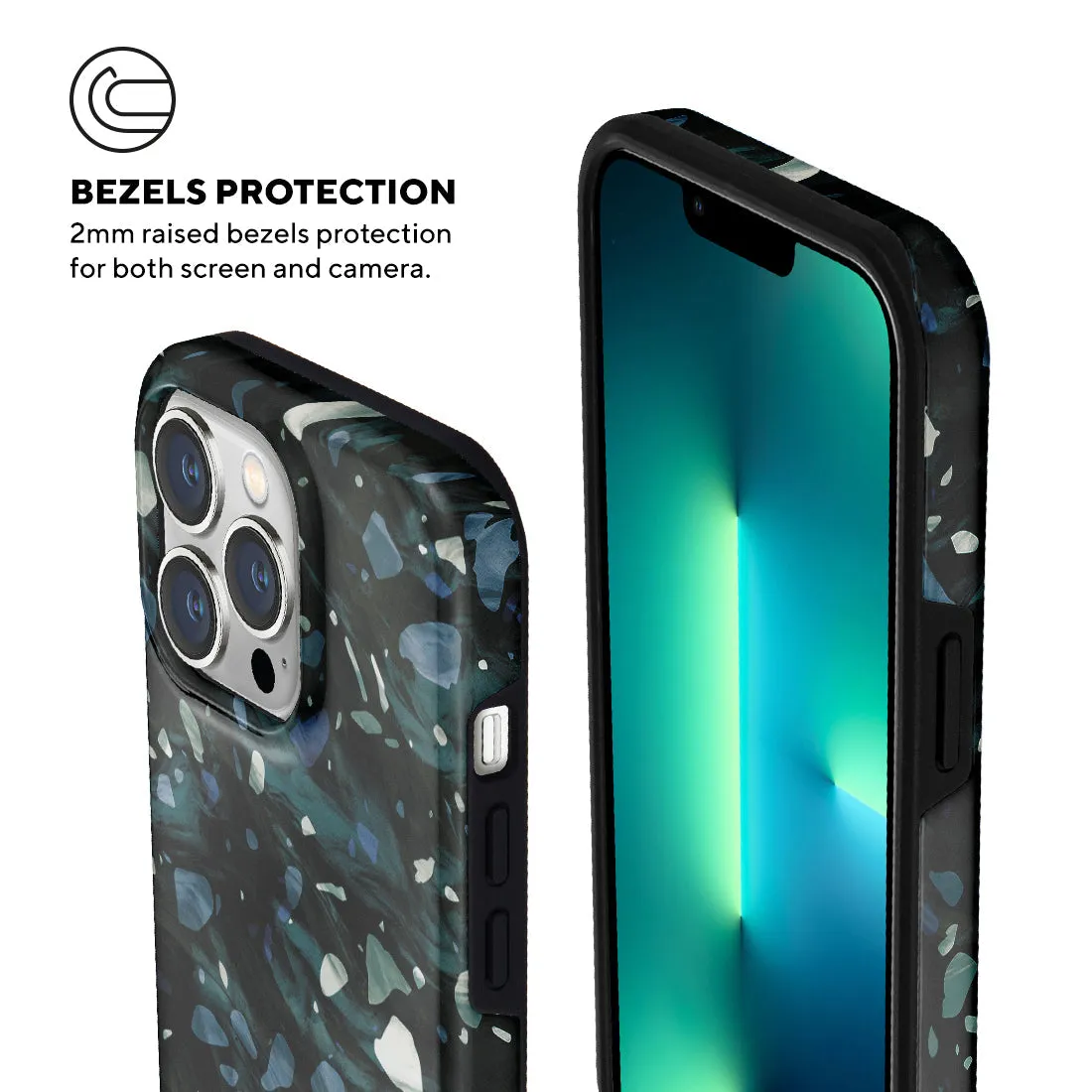 Nordic Terrazzo Gem - iPhone 13 Pro Case